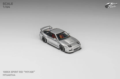 Micro Turbo Nissan 180SX Type X "MIYABI" Silver