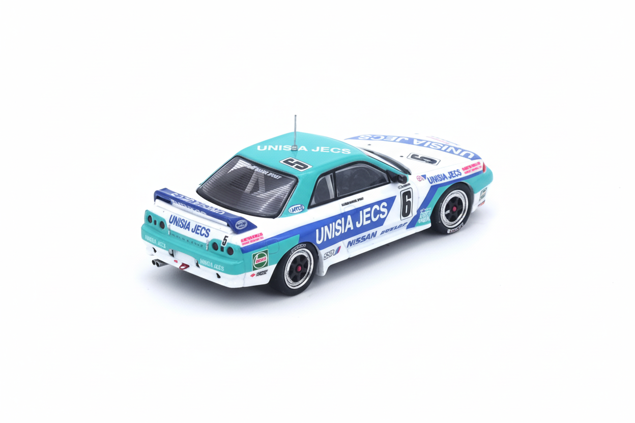 INNO64 NISSAN SKYLINE GT-R (R32) #5 "UNISIA JECS"