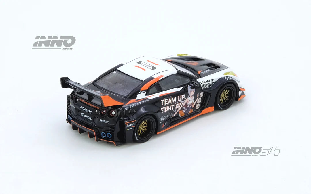 INNO64 1:64 GT-R R35 WIDEBODY AORUS X INNO64 Limited Edition