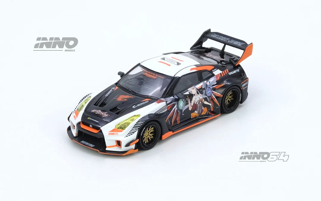 INNO64 1:64 GT-R R35 WIDEBODY AORUS X INNO64 Limited Edition