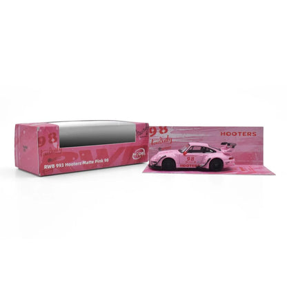 RWB Porsche 993 Hooters Matte Pink 98 Model