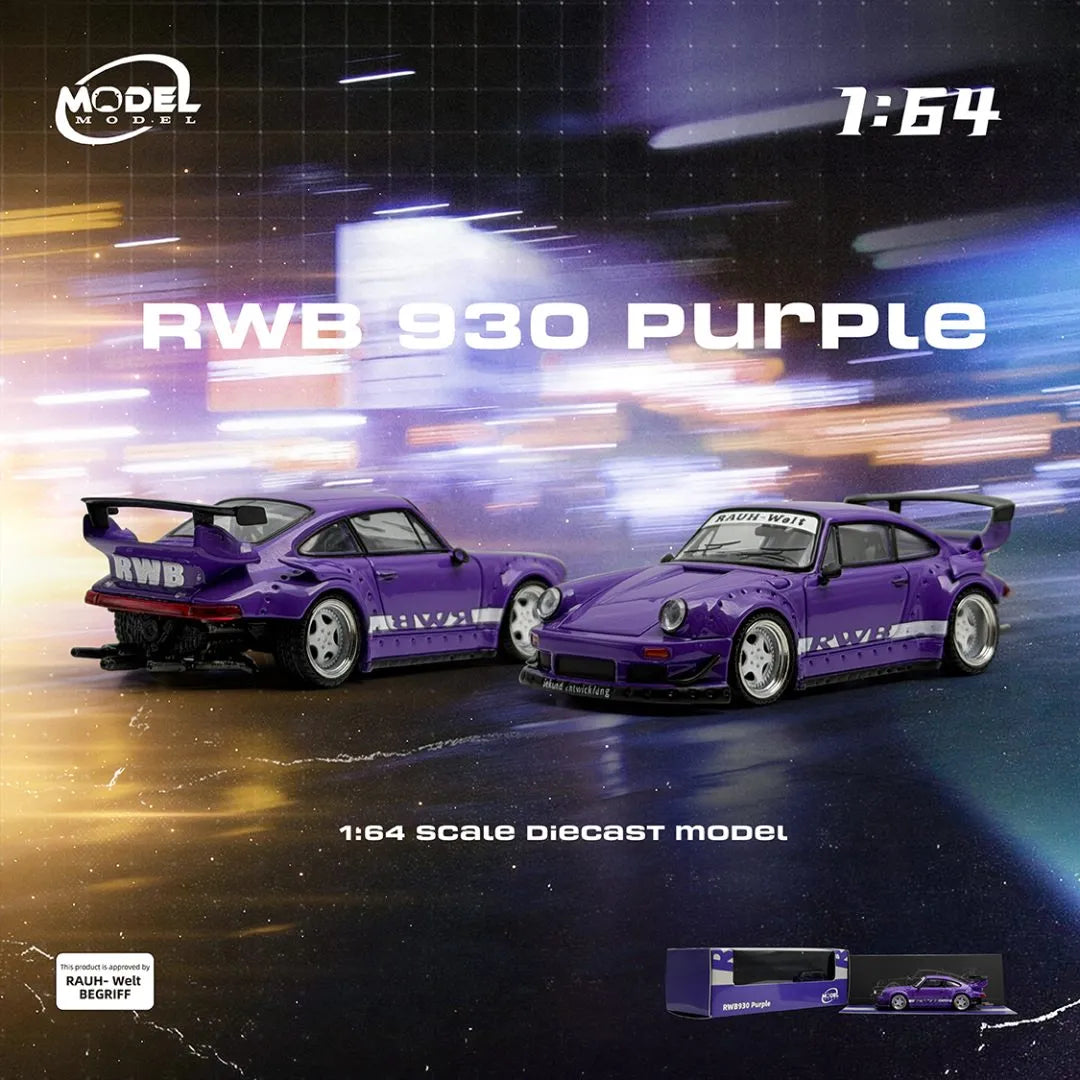RWB Porsche 930 Purple