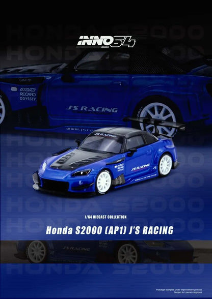 INNO64 Honda S2000 J’S RACING Blue