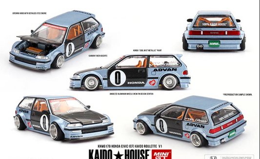 Honda Civic [EF] Kaido Roulette V1 Kaido House //179