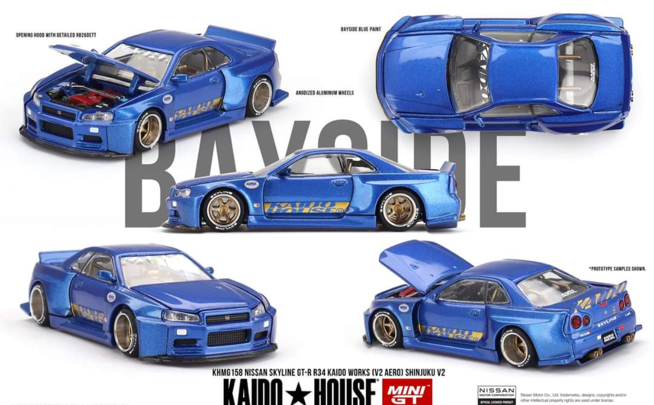Nissan Skyline GT-R (R34) ShinJuku V2 Kaido House //158