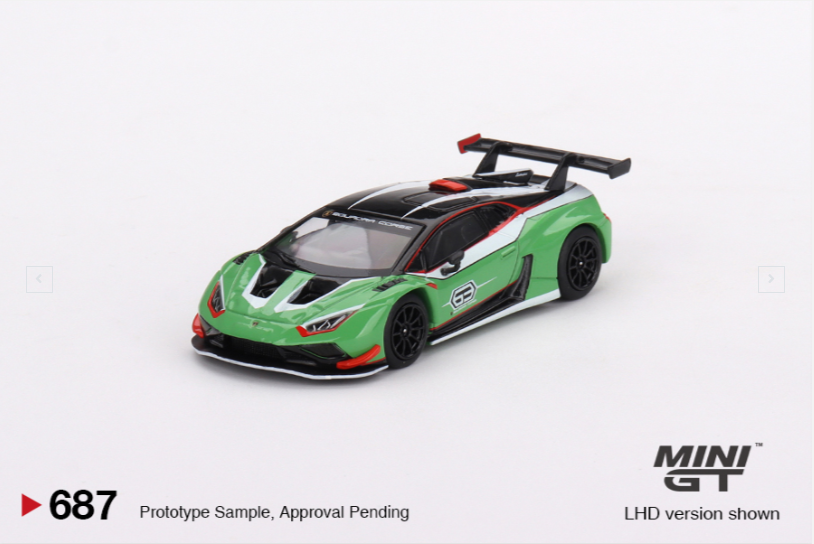 Lamborghini Huracàn GT3 EVO2 Mini GT