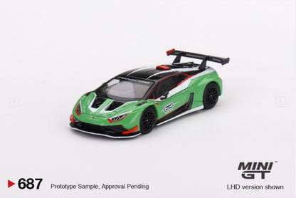 Lamborghini Huracàn GT3 EVO2 Mini GT