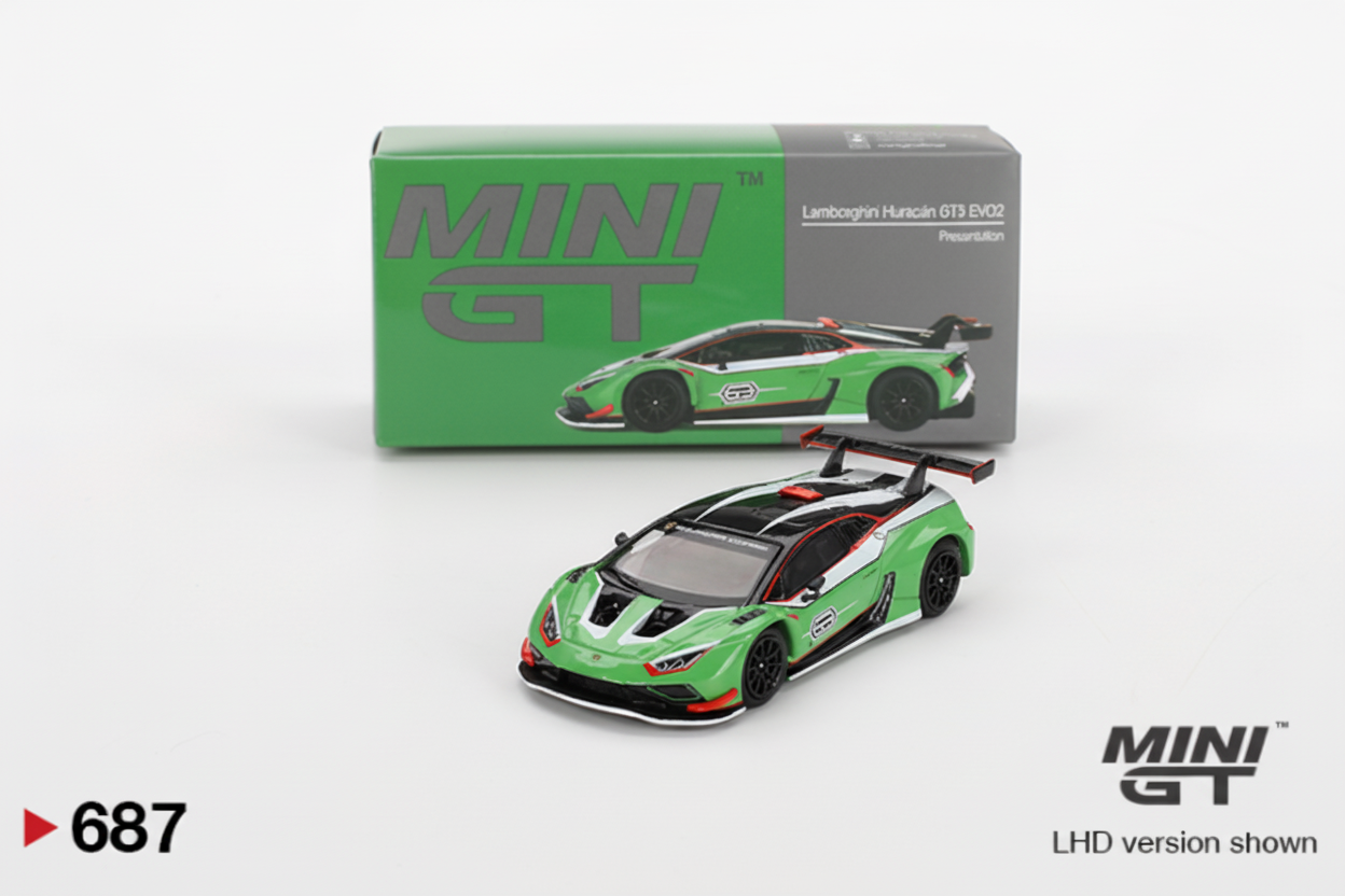 Lamborghini Huracàn GT3 EVO2 Mini GT