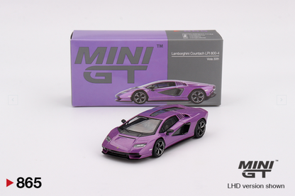 Lamborghini Countach LPI 800-4 Viola 30th Mini GT