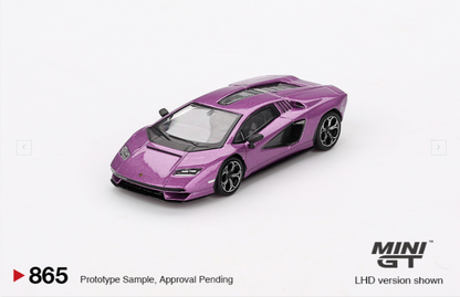 Lamborghini Countach LPI 800-4 Viola 30th Mini GT