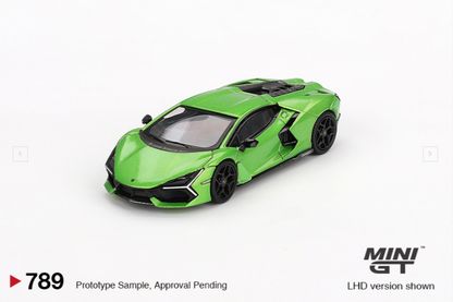 Lamborghini Revuelto Verde Selvans Mini GT