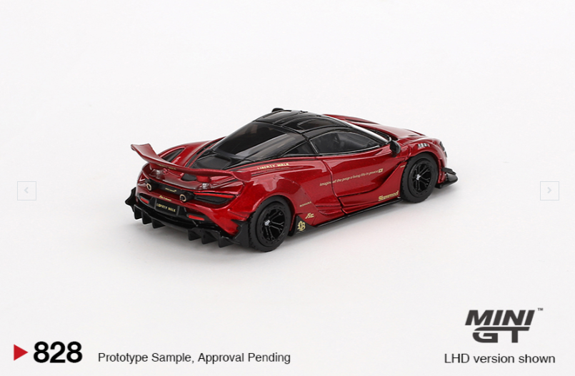 Mclaren 720S LB Works Mini GT