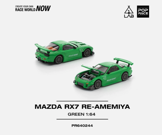Pop Race PR64-244 Mazda RX-7 FD RE-Amemiya