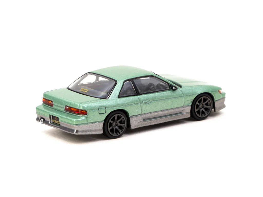 Tarmac Works Vertex Nissan Silvia S13 Green/Grey