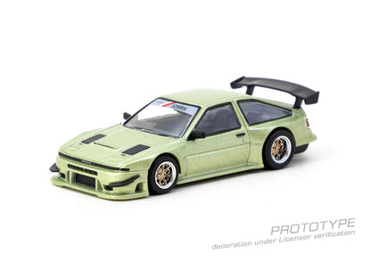 Tarmac Works Toyota Sprinter Trueno AE86 Widebody Green – T64G-060-GR 1:64 scale