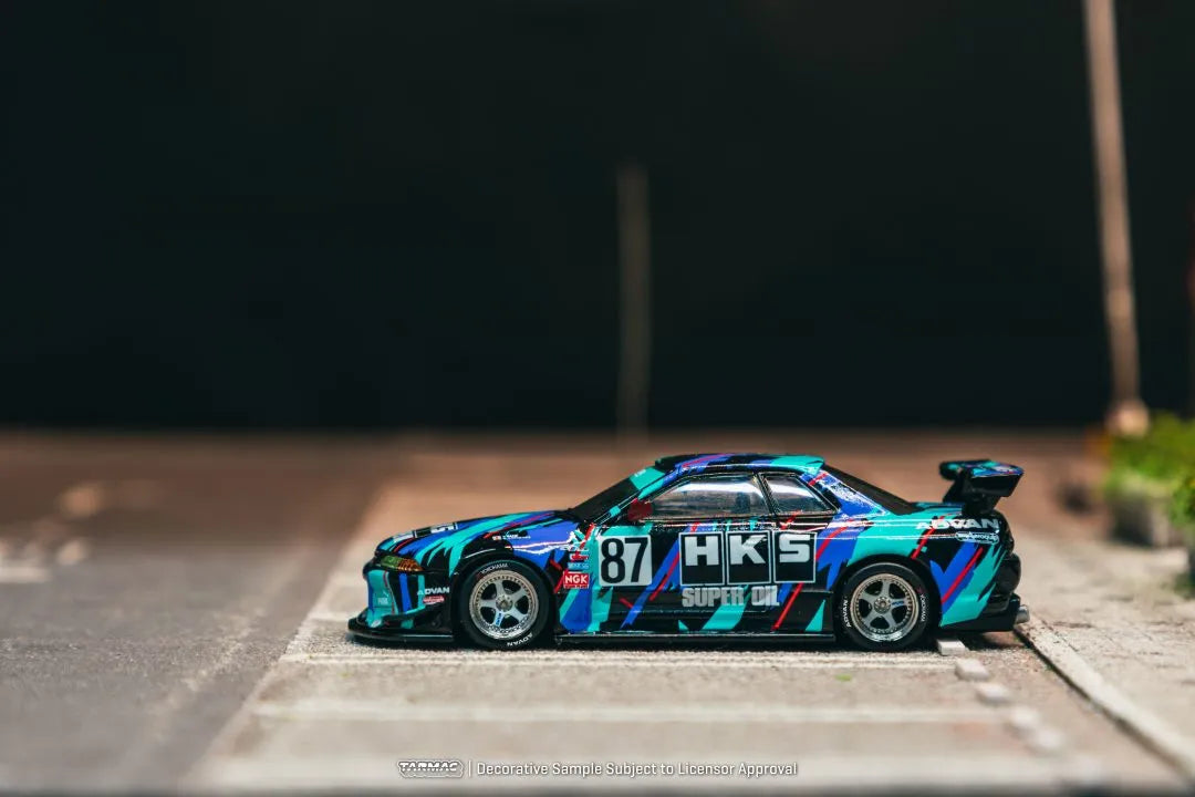 Tarmac Nissan Skyline (R32) Widebody HKS – T64G-061-HKS