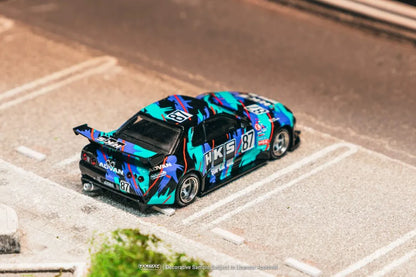 Tarmac Nissan Skyline (R32) Widebody HKS – T64G-061-HKS