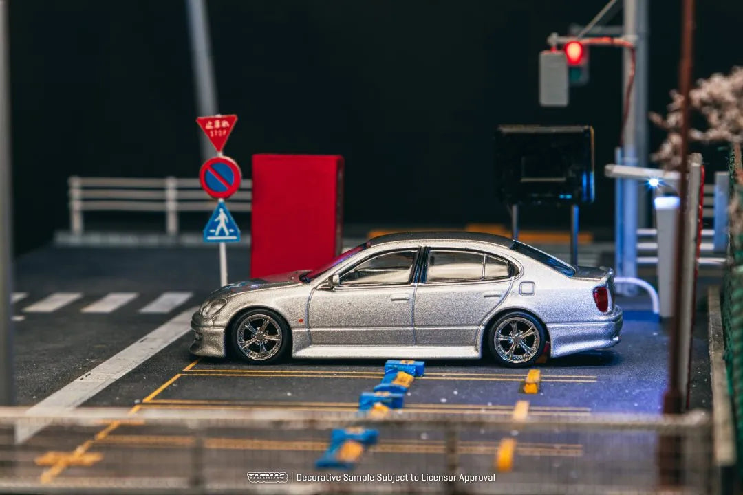 Tarmac VERTEX Toyota Aristo JZS161 Silver – T64G-081-SL