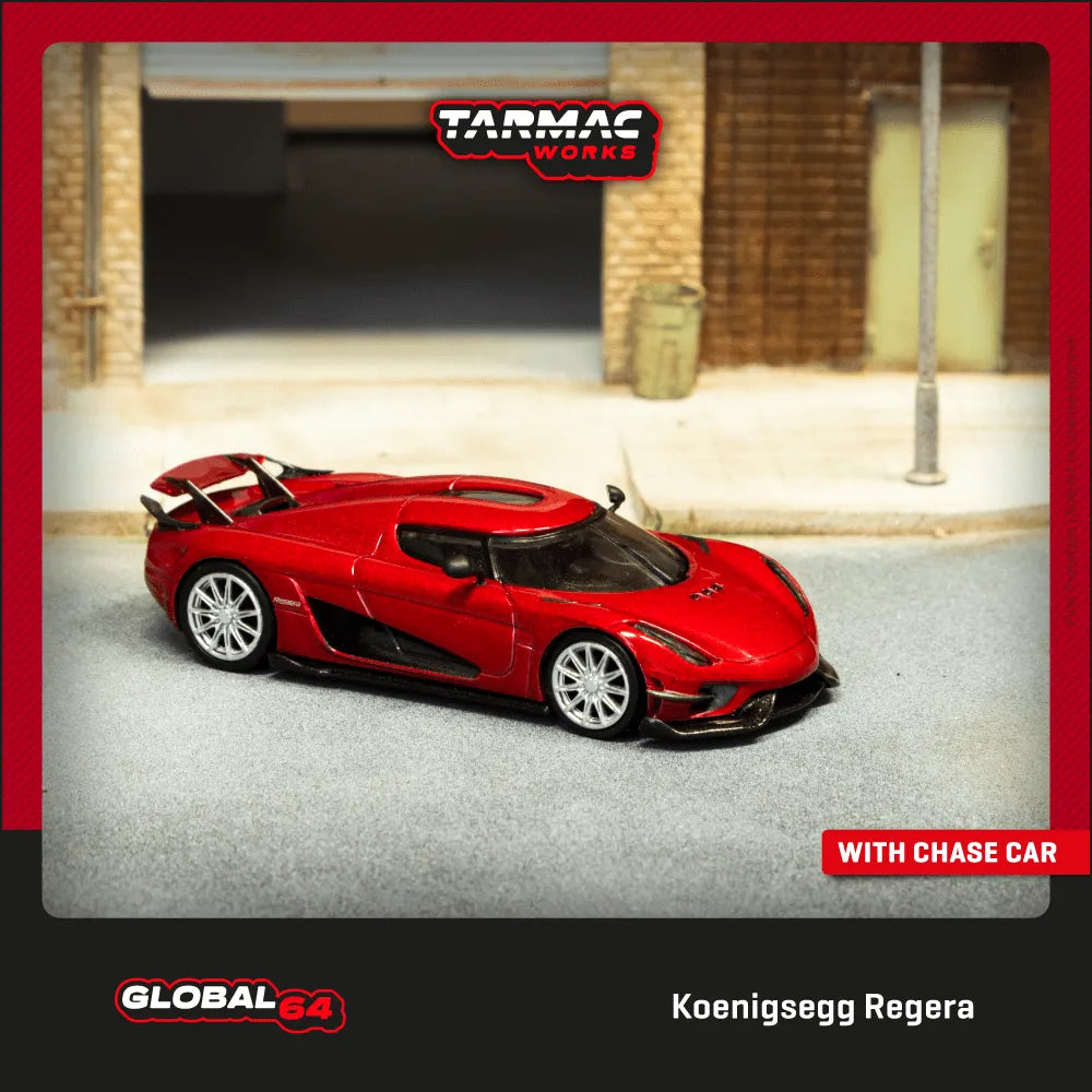 Tarmac Works Koenigsegg Regera Red Metallic – T64G-TL017-RE