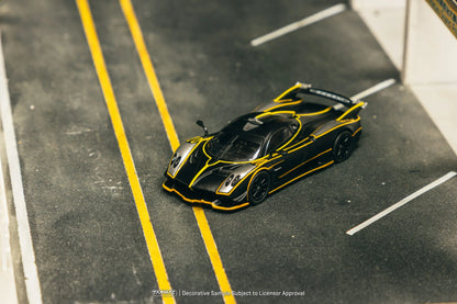 Tarmac Pagani Huayra R Matte Black/Silver – T64G-TL035-MBS