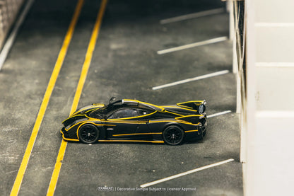 Tarmac Pagani Huayra R Matte Black/Silver – T64G-TL035-MBS