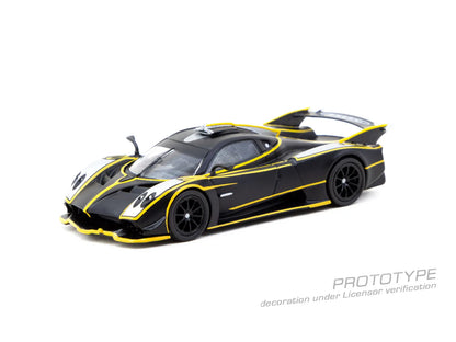 Tarmac Pagani Huayra R Matte Black/Silver – T64G-TL035-MBS
