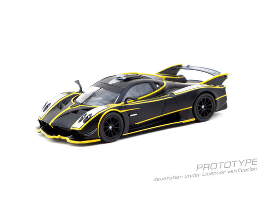 Tarmac Pagani Huayra R Matte Black/Silver – T64G-TL035-MBS