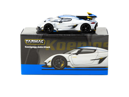 Koenigsegg Jesko Attack Silver Tarmac Works GLOBAL64