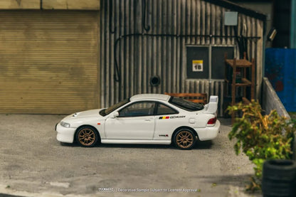 Tarmac Works Honda Integra TYPE R DC2 MUGEN Championship White – T64G-TL059-WH
