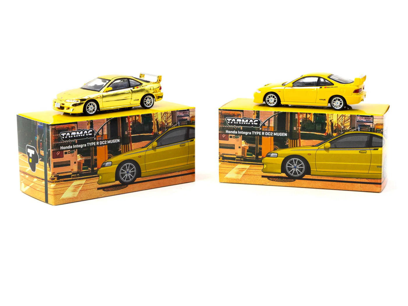 Honda Integra TYPE R DC2 MUGEN Sunlight Yellow Tarmac Works GLOBAL64