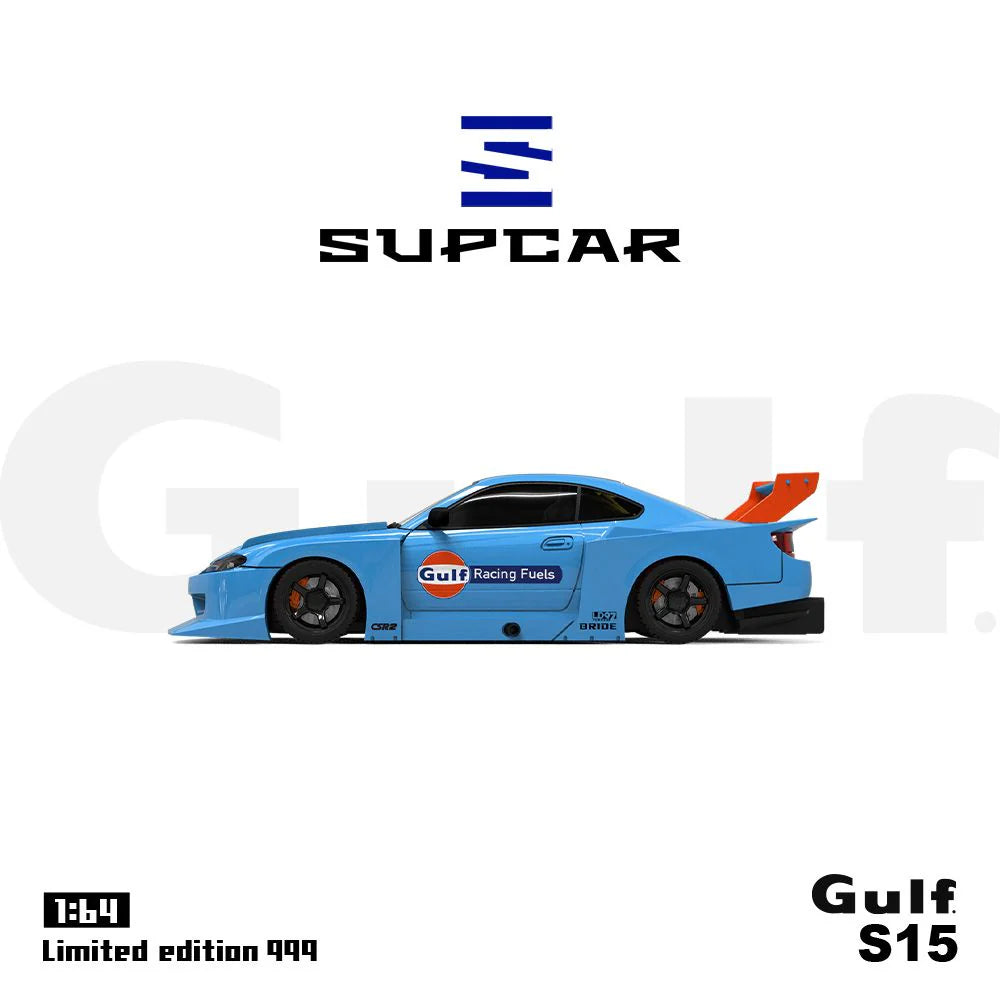 SUPCAR 1:64 Nissan Silvia S15 Gulf Livery