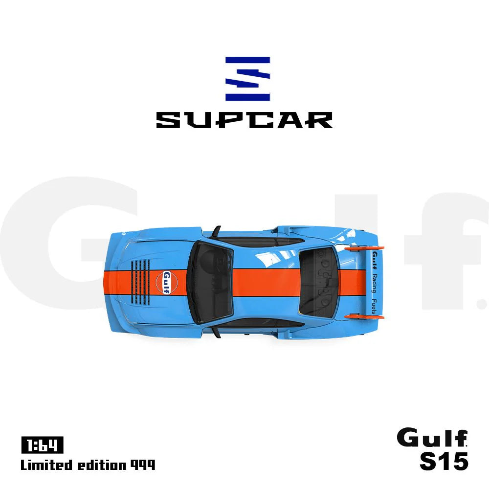 SUPCAR 1:64 Nissan Silvia S15 Gulf Livery