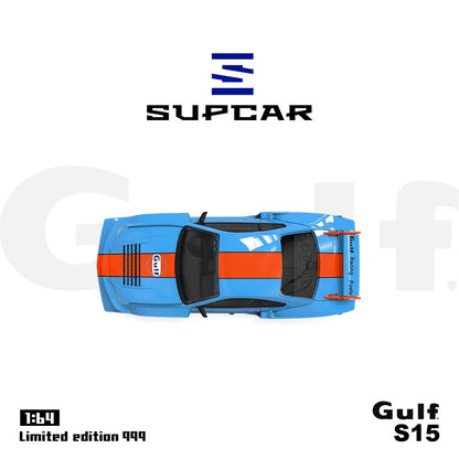 SUPCAR 1:64 Nissan Silvia S15 Gulf Livery