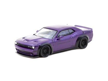 LB-WORKS Dodge Challenger SRT Hellcat with Transporter Tarmac Works