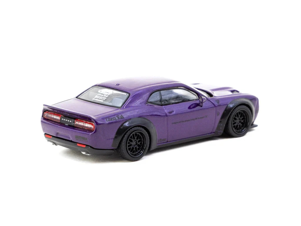 LB-WORKS Dodge Challenger SRT Hellcat with Transporter Tarmac Works