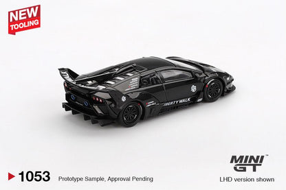 Lamborghini LB-Silhouette WORKS MURCIELAGO GT Evo Black Mini GT