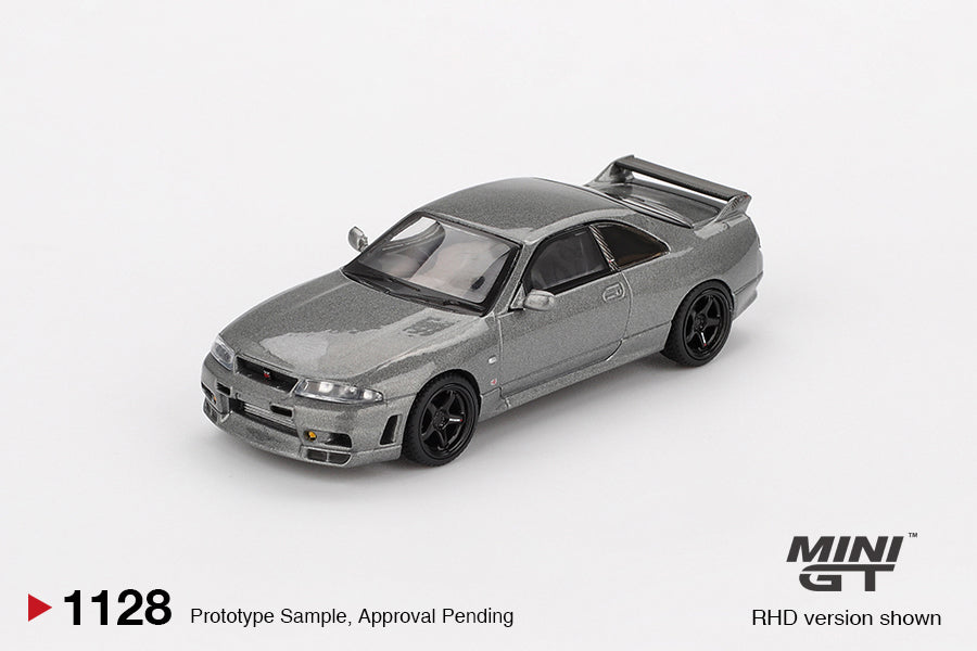 NISSAN Skyline GT-R Dark Metal Gray (NISMO BCNR33 CRS Version) Mini GT
