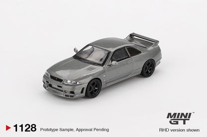 NISSAN Skyline GT-R Dark Metal Gray (NISMO BCNR33 CRS Version) Mini GT