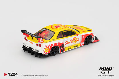 Nissan LB-ER34 Super Silhouette SKYLINE Suppaiman Okinawa Mini GT
