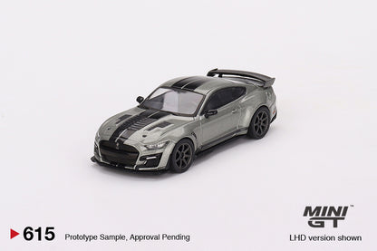 Shelby GT500 SE Widebody Pepper Gray Metallic Mini GT