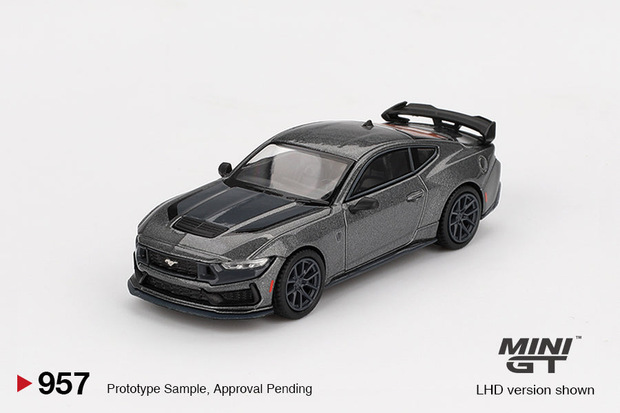 Ford Mustang Dark Horse 2024 Carbonized Gray Mini GT