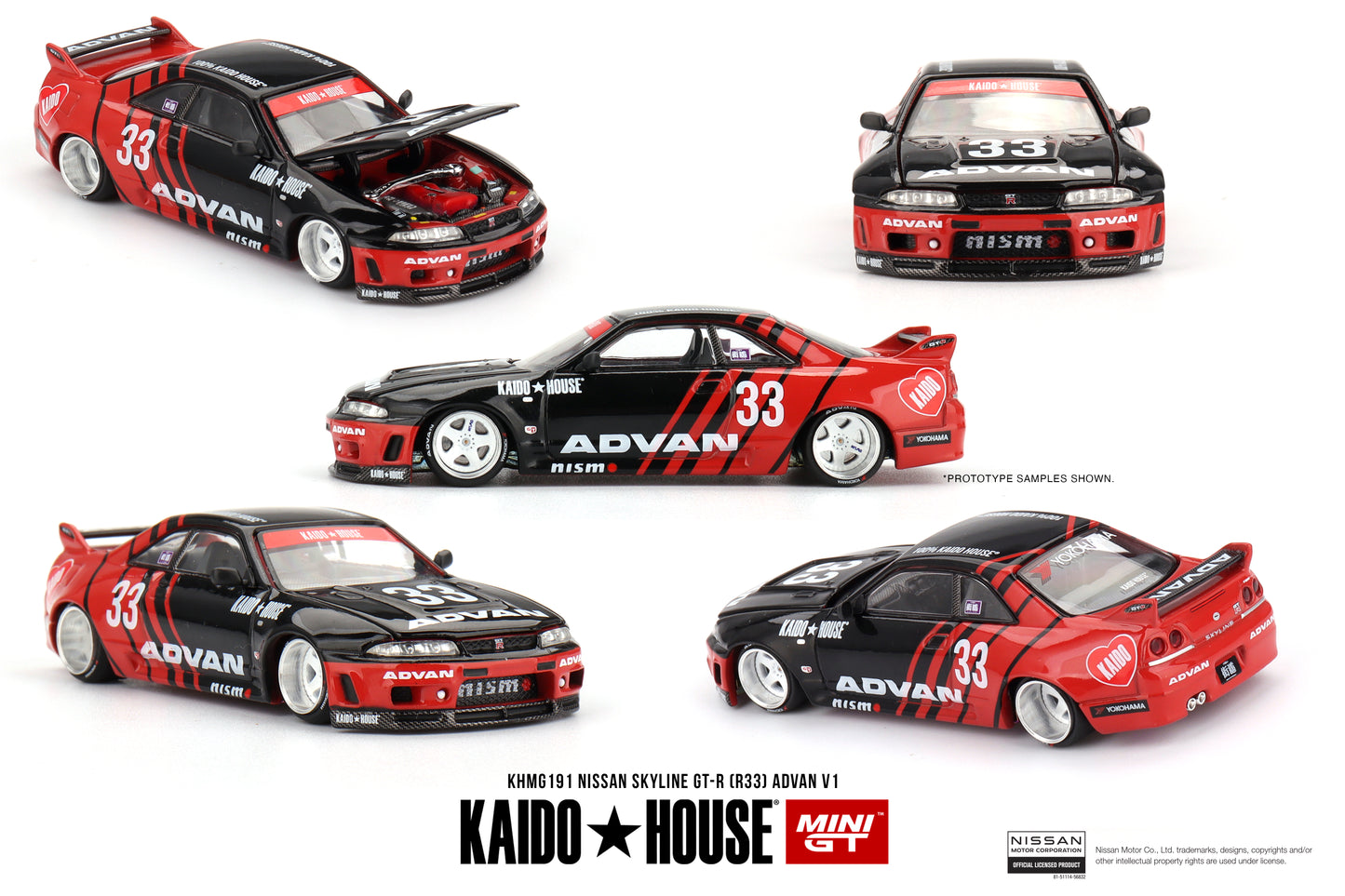 Nissan Skyline GT-R (R33) Kaido Works ADVAN KAIDO HOUSE //191