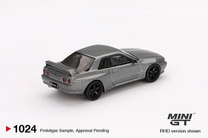 Nissan Skyline GT-R NISMO BNR32 CRS Version Dark Metal Gray Mini GT