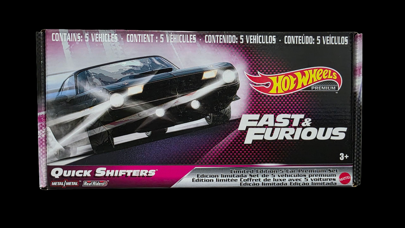 Fast & Furious Quick Shifters Hot Wheels Premium Box Set