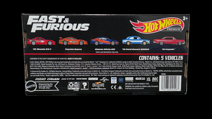 Fast & Furious The Racer's Edge Hot Wheels Premium Box Set