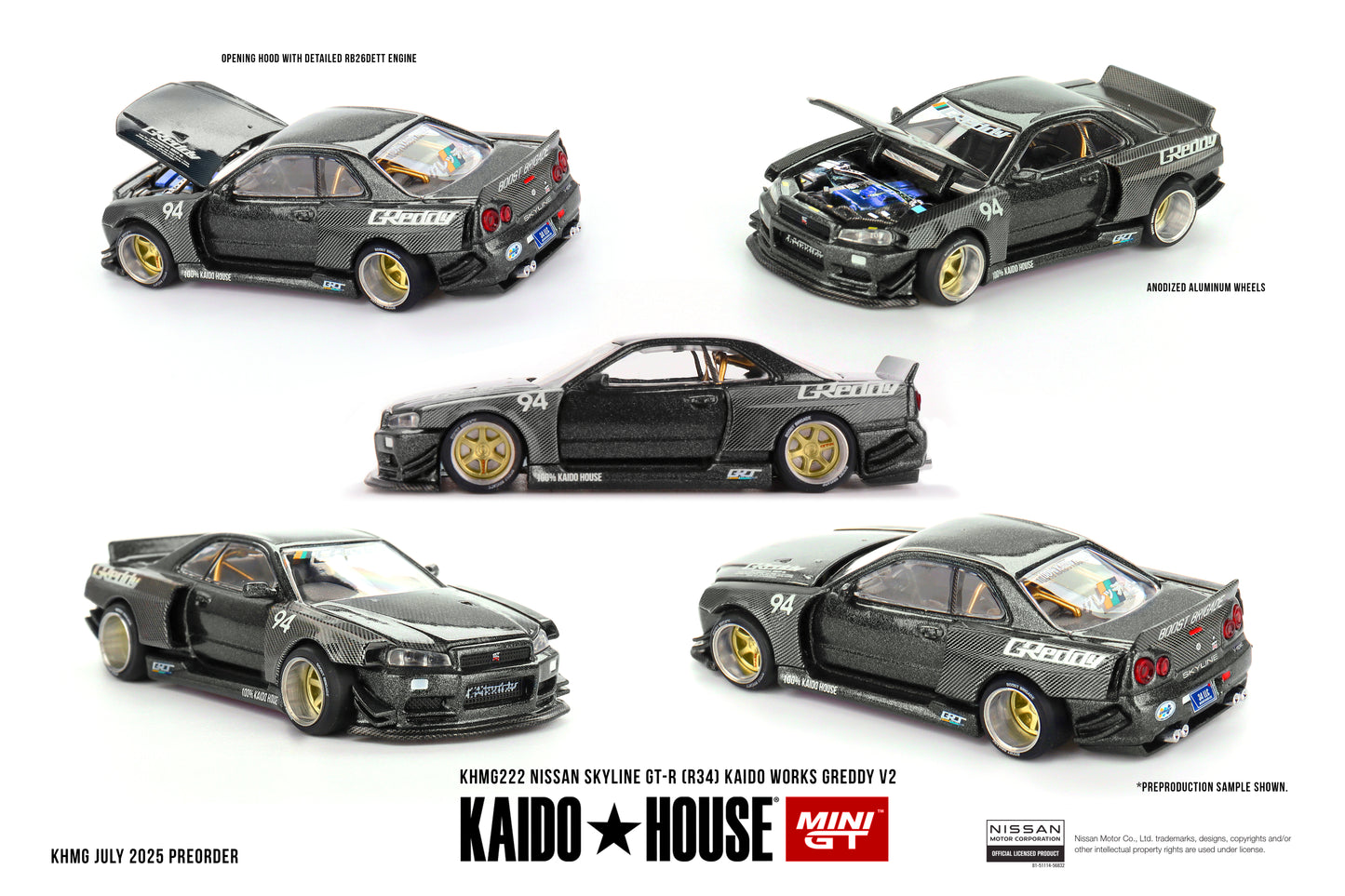 Nissan Skyline GT-R (R34) Kaido Works GReddy V2 Kaido House //222