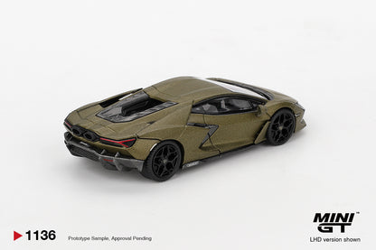 Lamborghini Revuelto Verde Gea Matte Mini GT