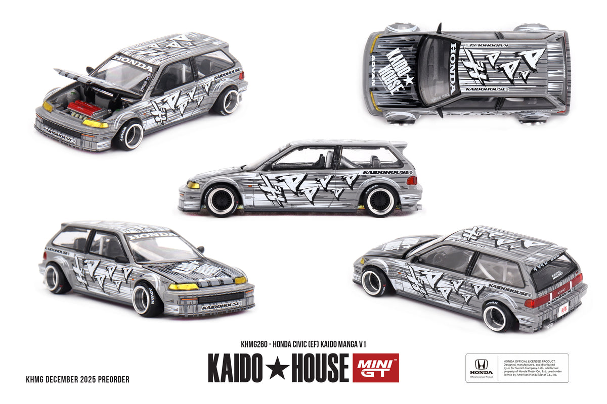 Honda Civic (EF) KaidoManga Vl Kaido House //260