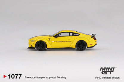 LB-WORKS FORD MUSTANG Triple Yellow Mini GT
