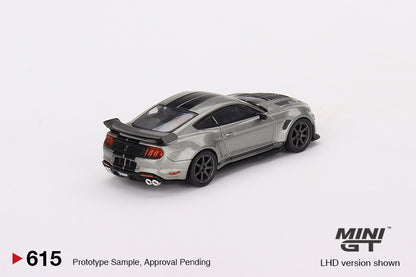 Shelby GT500 SE Widebody Pepper Gray Metallic Mini GT
